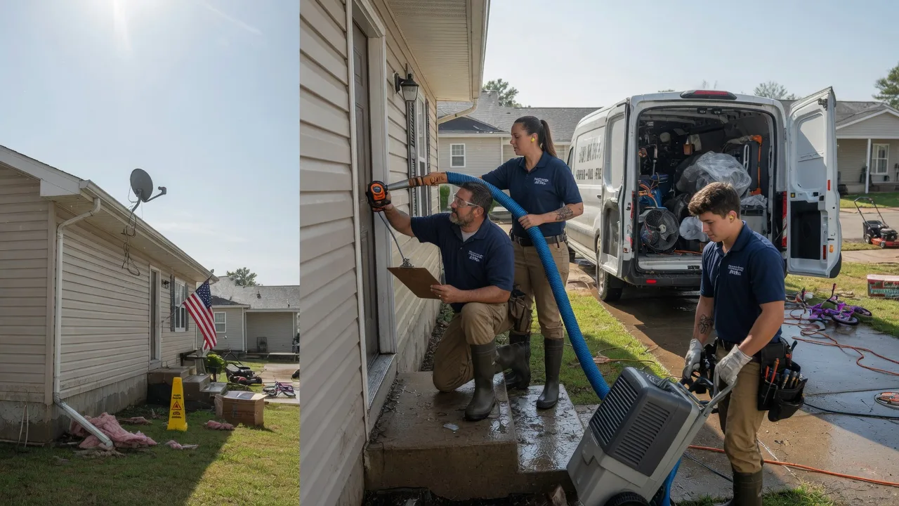 Ceiling Water Damage Restoration in Toppenish, WA near me